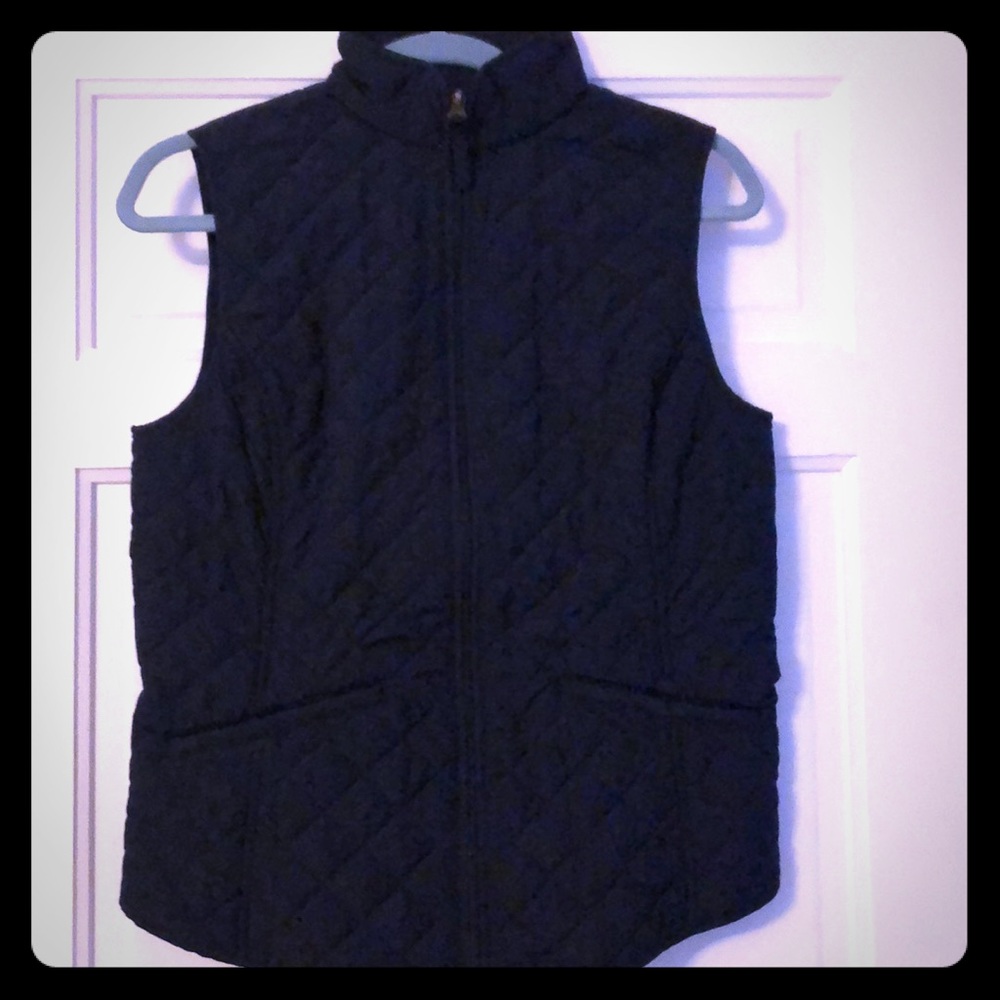 Navy blue vest